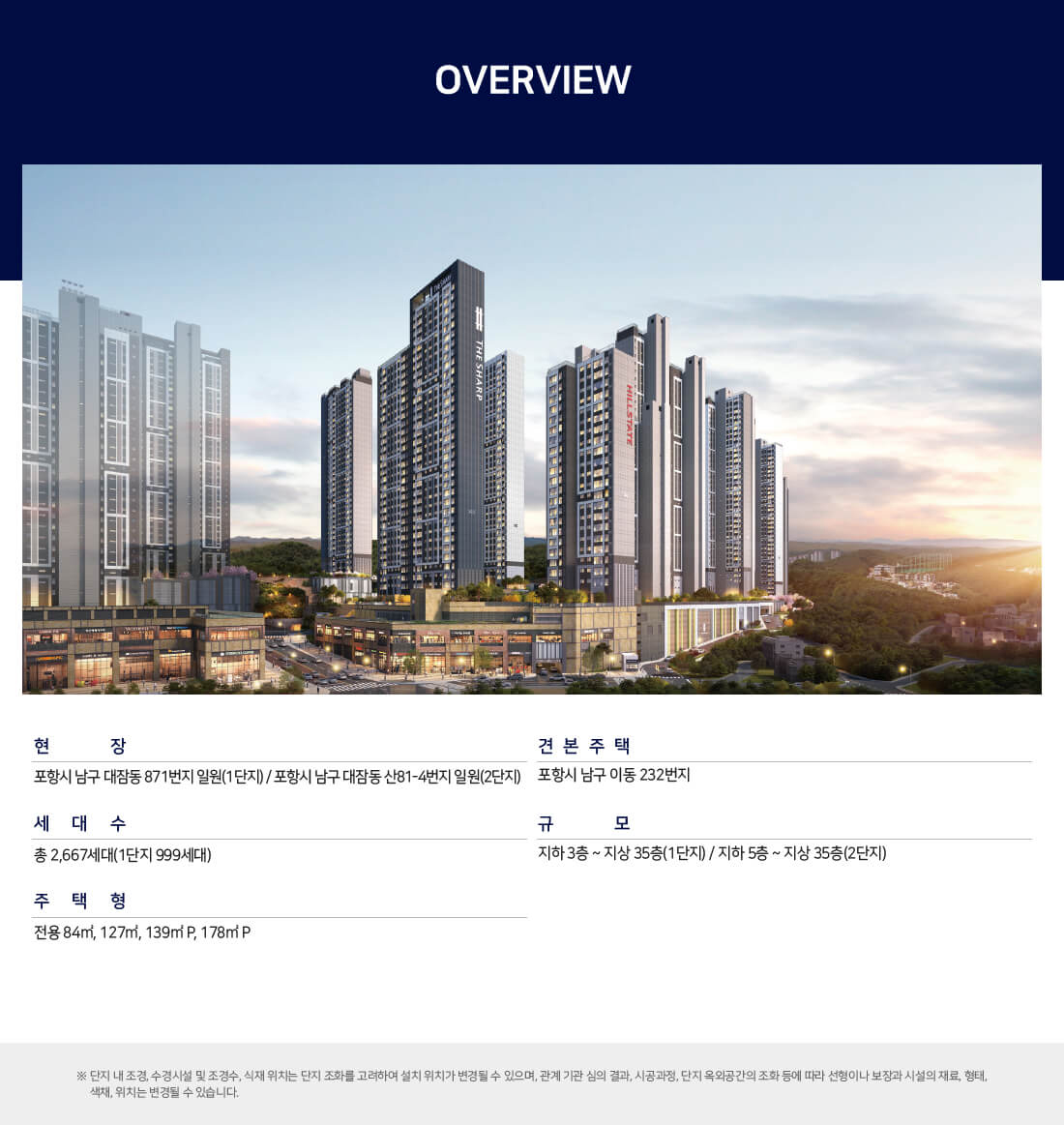 힐스테이트 더샵 상생공원 사업개요